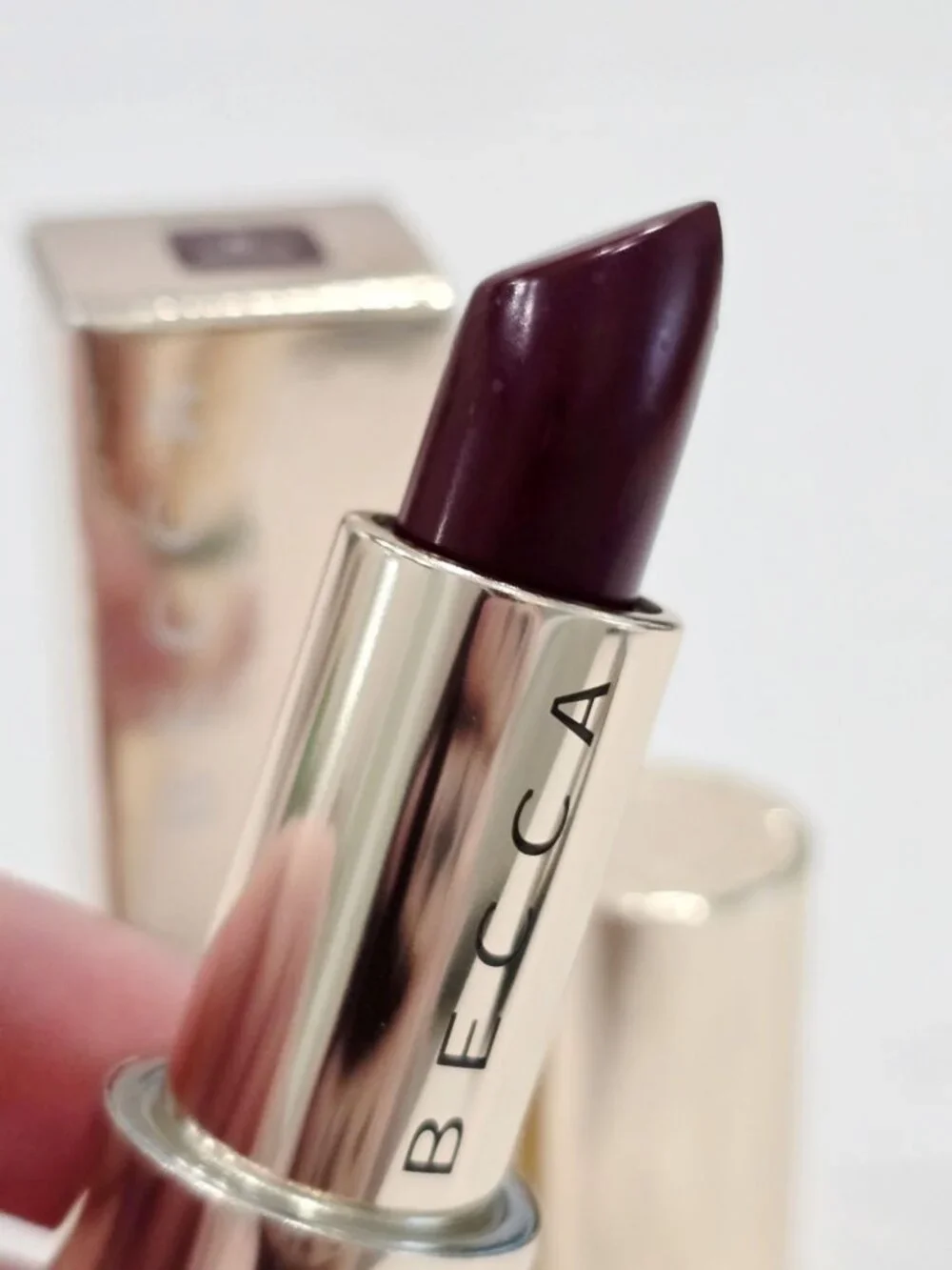 BECCA ✦ Ultimate Lipstick Love C Maroon ✦ Silky Satin Hyaluronic‑Infused NWT